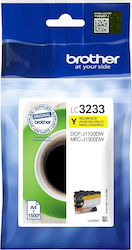 Brother LC-3233 Original InkJet Printer Ink Yellow (LC-3233Y)