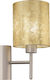 Eglo Viserbella Classic Wall Lamp with Socket E27 Gold Width 30.5cm