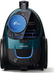 Philips PowerPro Compact Ηλεκτρική Σκούπα 900W με Κάδο 1.5lt Μαύρη