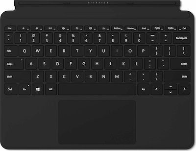 Microsoft Surface Go Signature Type Πληκτρολόγιο με Touchpad για Tablet Αγγλικό US Μαύρο