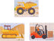 Lemnos Puzzle pentru Copii cu Îmbinări Big Moovers pentru 2+ ani+ Ani 18buc Big Jigs