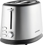 Grundig TA 5620 GMS0810 Toaster 2 Slots 850W Inox