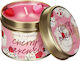 Bomb Cosmetics Lumânare Aromată Cherry Bakewell Candle Borcan Roz 243gr 1buc