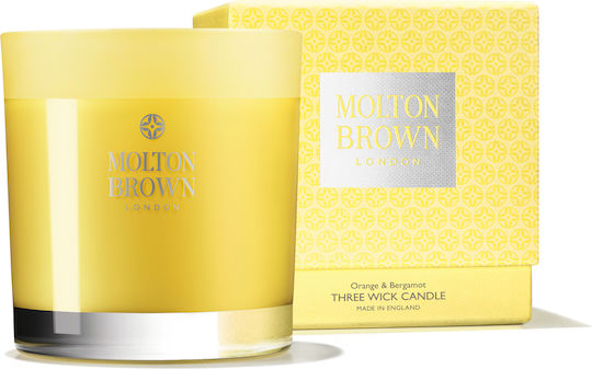 Molton Brown Duftkerze Gefäß mit Duft Orange & Bergamotte Weiß 480gr 1Stück