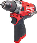 Milwaukee M12 FPD-0 Κρουστικό Δραπανοκατσάβιδο Μπαταρίας Brushless 12V Solo