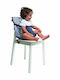 Baby to Love Portable Fabric Booster Seat for Chair Pocket Chair Denim