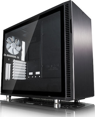 Fractal Design Define R6 USB-C Black TG Midi-Turm Computergehäuse Schwarz