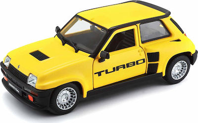 Bburago Renault 5 Turbo Spielzeugauto 1:24 für 3++ Jahre (Verschiedene Designs) 1Stück 21088