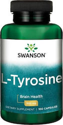 Swanson L-Tyrosine 500mg 100 caps Unflavoured