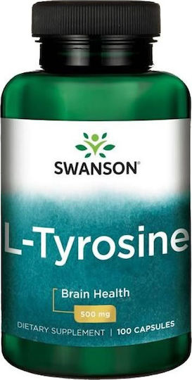 Swanson L-Tyrosine 500mg 100 caps Unflavoured