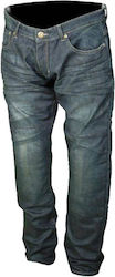 Booster Jean Men's 4 Season Motorcycle Pants Blue