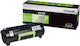 Lexmark 502XE Toner Laser Printer Black High Yield Extra High Yield 10000 Pages (50F2X0E)