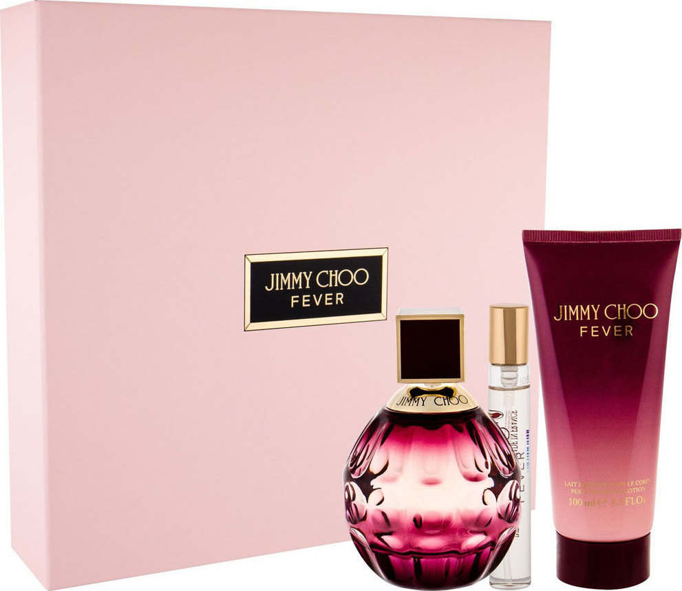 Jimmy Choo Set Eau de Parfum 100ml, Body Lotion 100ml & Eau de Parfum 7