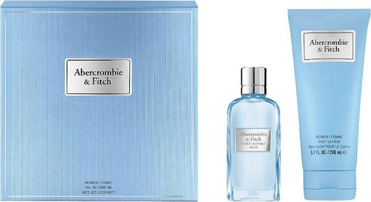 Abercrombie & Fitch First Instinct Blue Γυναικείο Σετ με Eau de Parfum και Mini Άρωμα