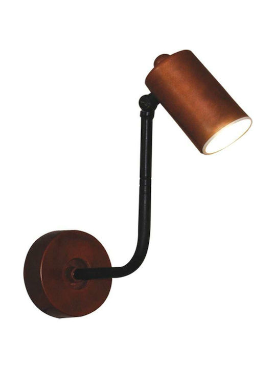 Home Lighting Leuchte Wand Schwarz 25x17x8cm