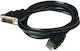Club3D Kabel DVI-D-Stecker - HDMI-Stecker 2m Schwarz (CAC-1210)