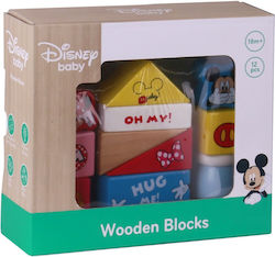 Tooky Toys Castle Cubes Mickey & Minnie for 1.5+ Years 10 Pieces