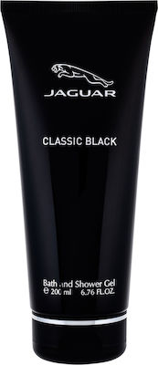 Jaguar Classic Black Shower Gel Bubble Βath for Men