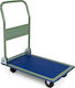 Kinzo Plattformwagen Folding for Load Weight up to 150kg in Blau Color
