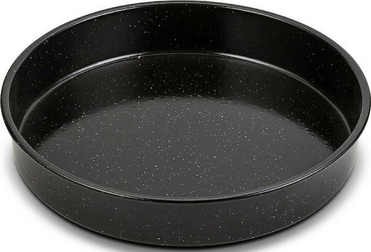 Nava Aluminum Baking Pan with Enamel Interior Coating 36cm