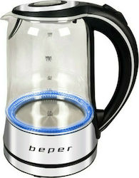 Beper BB.104 1.7lt με Ισχύ 2200W Ασημί Beper BB.104 1.7lt με Ισχύ 2200W Ασημί