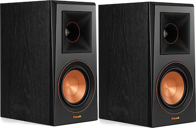 Klipsch RP-500M RP-500M Paar Hi-Fi Lautsprecher Buch selbst 75W 2 Anzahl von Fahrern B17.3xT24.1xH34.3cm. Schwarz