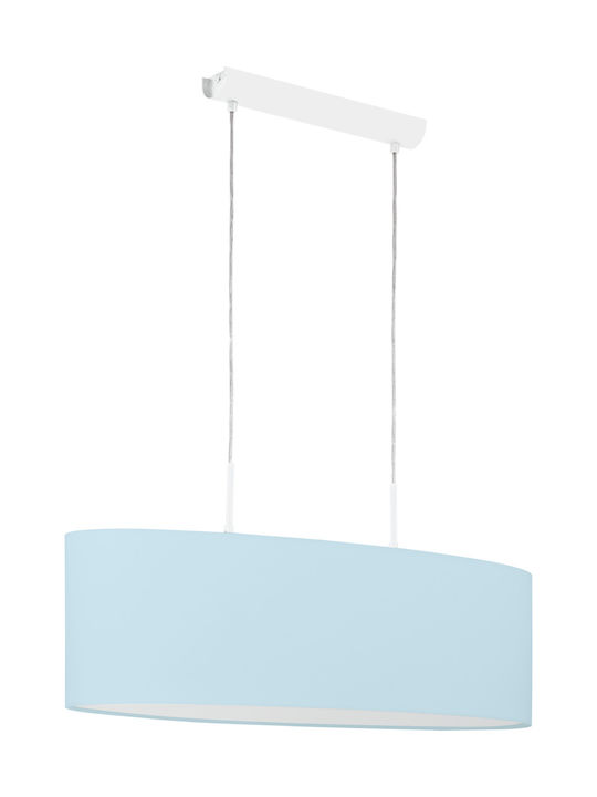 Eglo Pasteri-P Pendant Light Two-Light for Socket E27 Blue