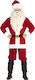 Adult Christmas Santa Claus Costume Red