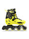 Micro Infinite Kids Adjustable Inline Rollers Yellow