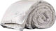 Kentia Quilt Queen 220x240cm Pure Cotton Gray