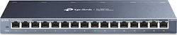 TP-LINK TL-SG116 v1 Unverwaltet L2 Switch mit 16 Ports Gigabit (1Gbps) Ethernet