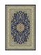 Eurofil Teppich Rechteckig Synthetisch,Polyester/Cotton/Leather Navy