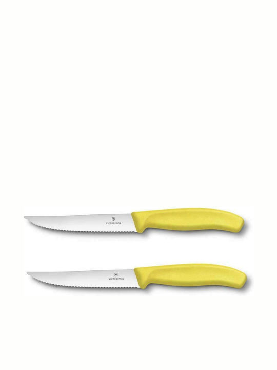 Victorinox Σετ Μαχαίρια από Ανοξείδωτο Ατσάλι 12cm 6.7936.12L8B 2τμχ