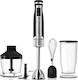 Cecotec PowerGear 1500 Pro 04065 Blender de mână cu tijă din oțel inoxidabil 1500W Negru