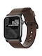 Nomad Modern Strap Λουράκι Δερμάτινο Μαύρο (Apple Watch 42/44/45mm)