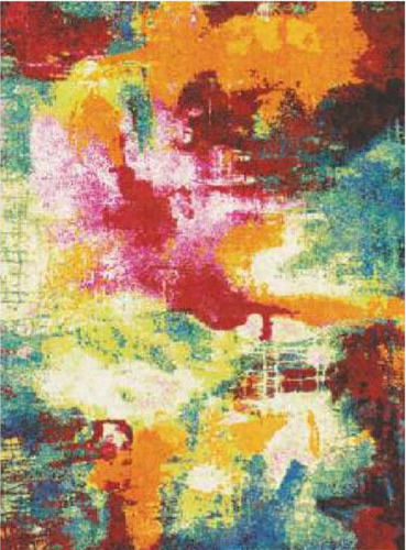 Eurofil 883 Χαλί Ορθογώνιο Bonita Blue-Green 133x190cm