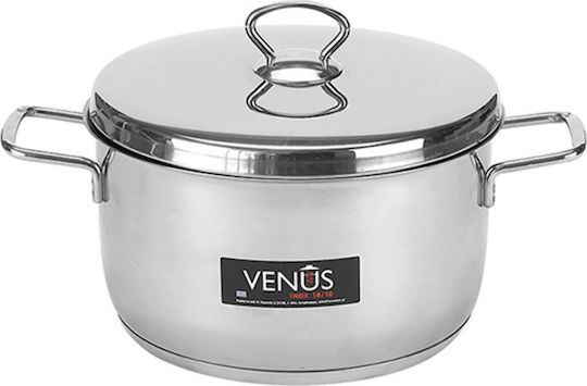 Venus Deep Stainless Steel Pot 3.5lt / 20cm