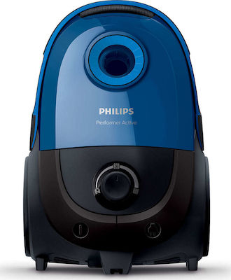 Philips FC8575/09 Ηλεκτρική Σκούπα 650W με Σακούλα 4lt Μπλε