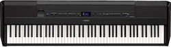 Yamaha Electric Stage Piano P-515 with 88 Centered Keyboard Built-in Speakers and Connection with Headphone and Computer Black