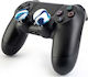 Gioteck Thumb Grips Χειριστηρίου για PS4 σε Μαύρο χρώμα