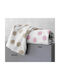Palamaiki Blanket Fleece Dots White 160x220cm