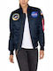 Vf Nasa Κοντό Γυναικείο Bomber Jacket Μπλε