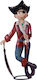 SP Souliotis Figurină Decorativă Statuetă Din Metal Pirat 55cm