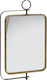 Espiel Wall Mirror with Gold Metallic Frame 60.5x35.8cm 1pcs