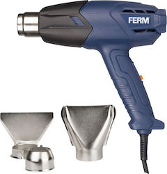 Ferm HAM1018 Πιστόλι Θερμού Αέρα 2000W με Ρύθμιση έως 600°C