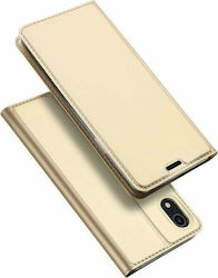 Dux Ducis Skin Pro Wallet Δερματίνης Gold (iPhone XS Max)