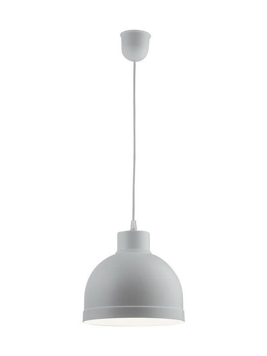 ArkoLight Pendant Light Single-Light Bell for Socket E27 White