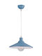 ArkoLight Pendant Light Turquoise with Socket E27 33x34cm