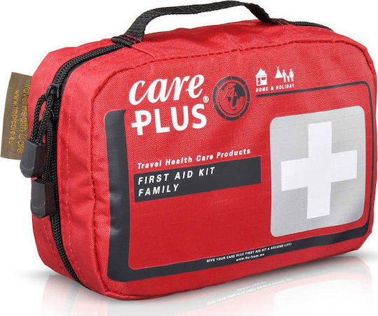 CarePlus Car First Aid Kit Bag Family with Components Suitable for Burns / for First Aid / for Ticks