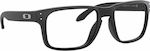 Oakley Holbrook Plastic Eyeglass Frame Black OX8156-01